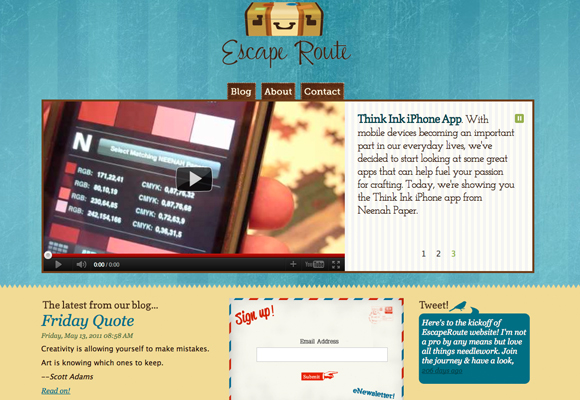 Escape Route Homepage